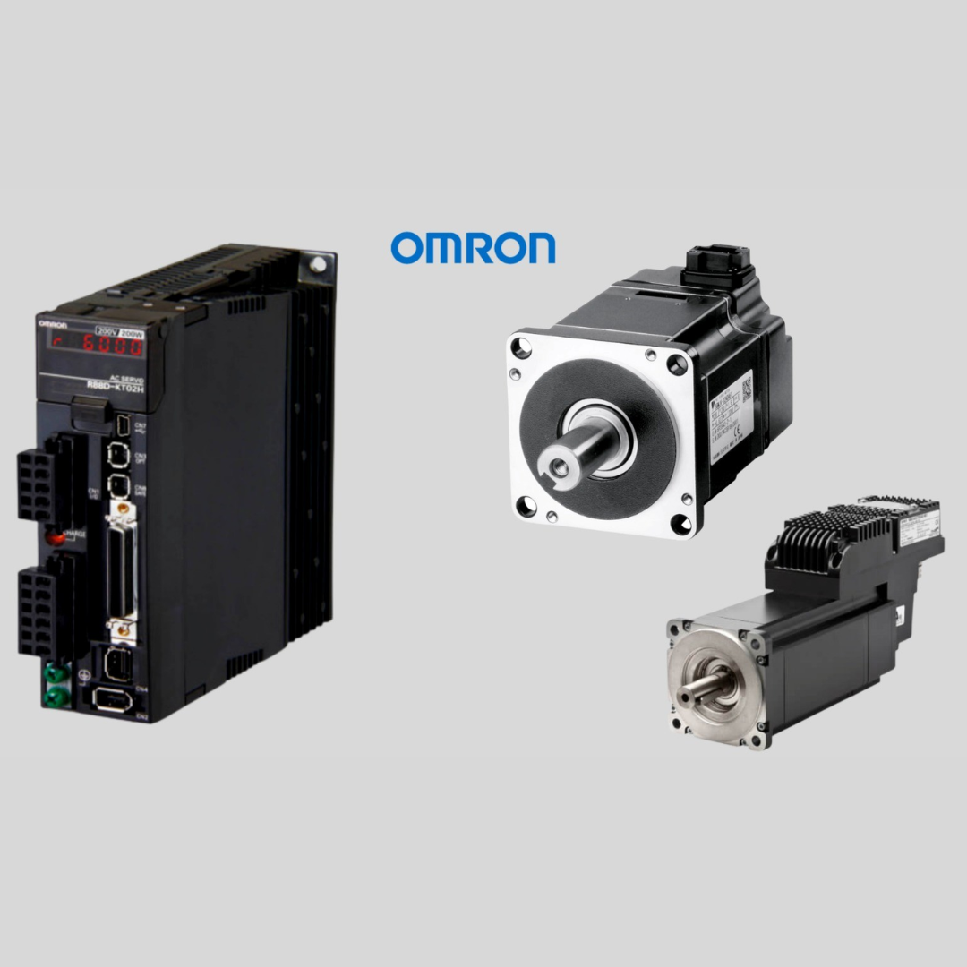 Omron Servo Motor and drive